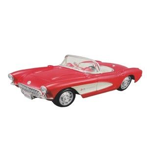 Maisto Assembly Line Red 1957 Chevrolet Corvette 1/24 Scale Diecast Kit New